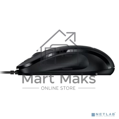 Мышь проводная Genius DX-101 черный, 1200 dpi, USB, кнопки - 3
