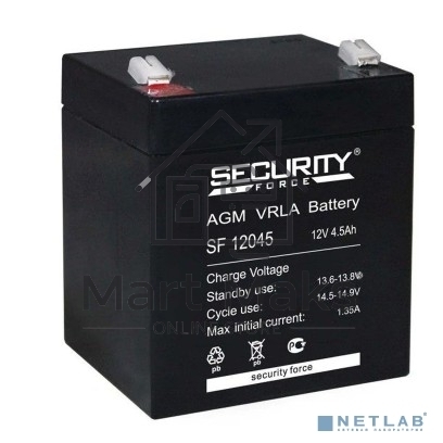 Батарея Delta Security Force SF 12045 (12V 4.5Ah)