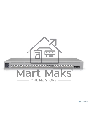 Коммутатор Ubiquiti USW-Pro-Max-24-PoE 24-port, Layer 3 Etherlighting  switch with 2.5 GbE and PoE++ output 400W