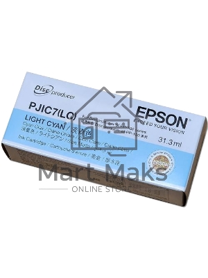 Картридж струйный Epson PJIC7 светло-голубой для Discproducer PP-100 (C13S020448/C13S020689)