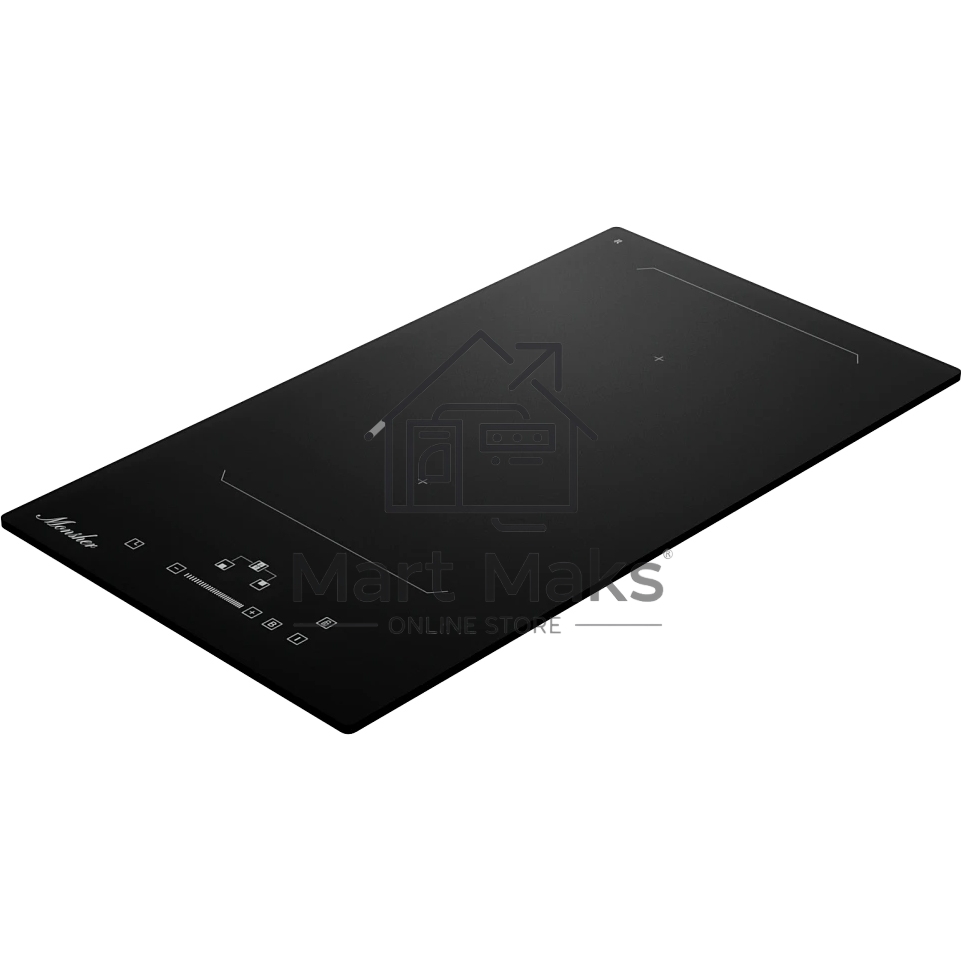 Варочная поверхность Monsher MHI 3011, индукция, инвертер, 30 см, 9 уровней мощности, бустер, Stop and Go, автоматическое отключение, таймер, индикатор остаточного тепла, сенсорное/слайдерное управление, черный