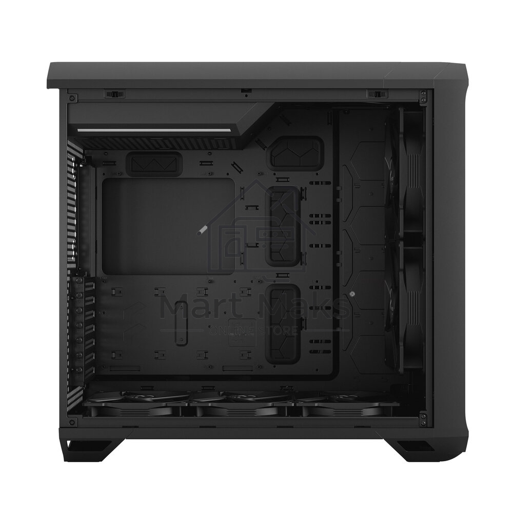 Корпус Fractal Design Torrent Black Solid / E-ATX, 2x3.5, 4x2.5, 7xPCI, 1xUSB-C, 2xUSB3.0 / 2x180mm, 3x140mm fans inc. / FD-C-TOR1A-05