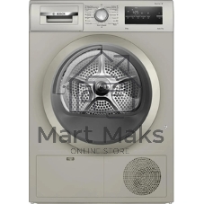 Сушильная машина Bosch WTN86212ME серый, 8 кг, сушка - конденсационная, программ - 8, 59.8 x 84.2 x 61.3 см