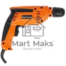 Дрель электрическая PATRIOT FD500 120301420 Эл. дрель, без удара, мощность 500Вт, макс.диаметр сверла 10мм, быстрозажим. патрон