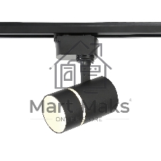 Трековый светильник Ambrella light GL5218 SBK черный песок GU10 max12W