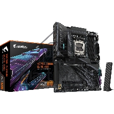 Материнская плата Gigabyte X870E AORUS ELITE X, AM5, AMD X870E, 4xDDR5, 4xSATA, 4xM.2, 1xPCIe 5.0 x16, 1xPCIe 4.0 x16, 1xPCIe 3.0 x16, 1xHDMI, 1x5Gb LAN, Wi-Fi 7, Bluetooth 5.4, 2xUSB-C 40Gbps (USB4), 1xUSB-C 10Gbps, 5xUSB-A 10Gbps, 3xUSB-A 5Gbps, 3x3.5 мм + S/PDIF оптический, 7.1, ATX