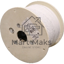 Кабель Lanmaster LAN-6ESFTP-HFLT-GY кат.6 S/FTP 4 пары 23AWG 100Om нг(А)-HF внутренний 305м серый