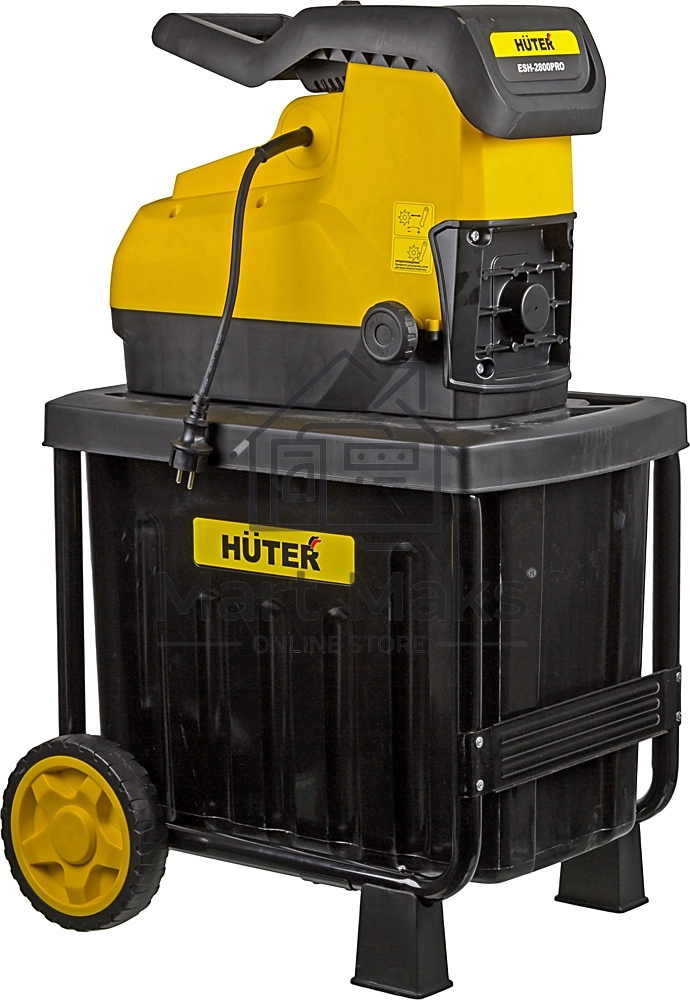 Садовый измельчитель Huter ESH-2800PRO 2800Вт 4600об/мин