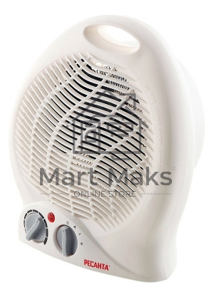 Тепловентилятор Ресанта ТВС-2 [67/2/2] спиральный, /1000/2000 Вт, защита от перегрева