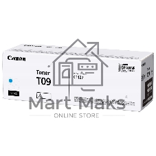 Тонер Canon T09 CY 3019C006 голубой туба для копира i-SENSYS X C1127iF, C1127i, C1127P