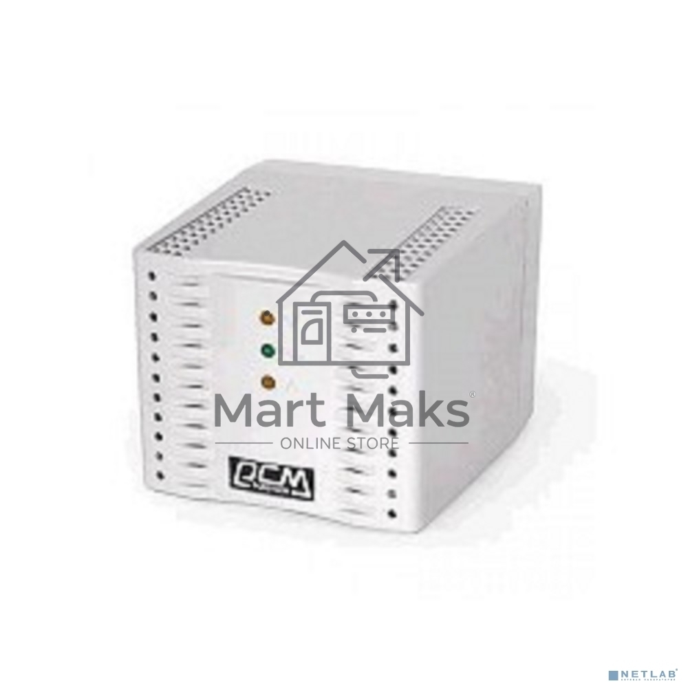 Стабилизатор напряжения Powercom TCA-3000 1500Вт 3000ВА белый