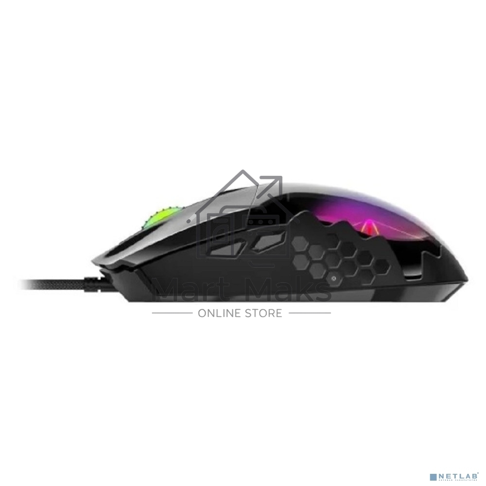 Мышь проводная Genius Scorpion M715 черный, 7200 dpi, USB, кнопки - 6