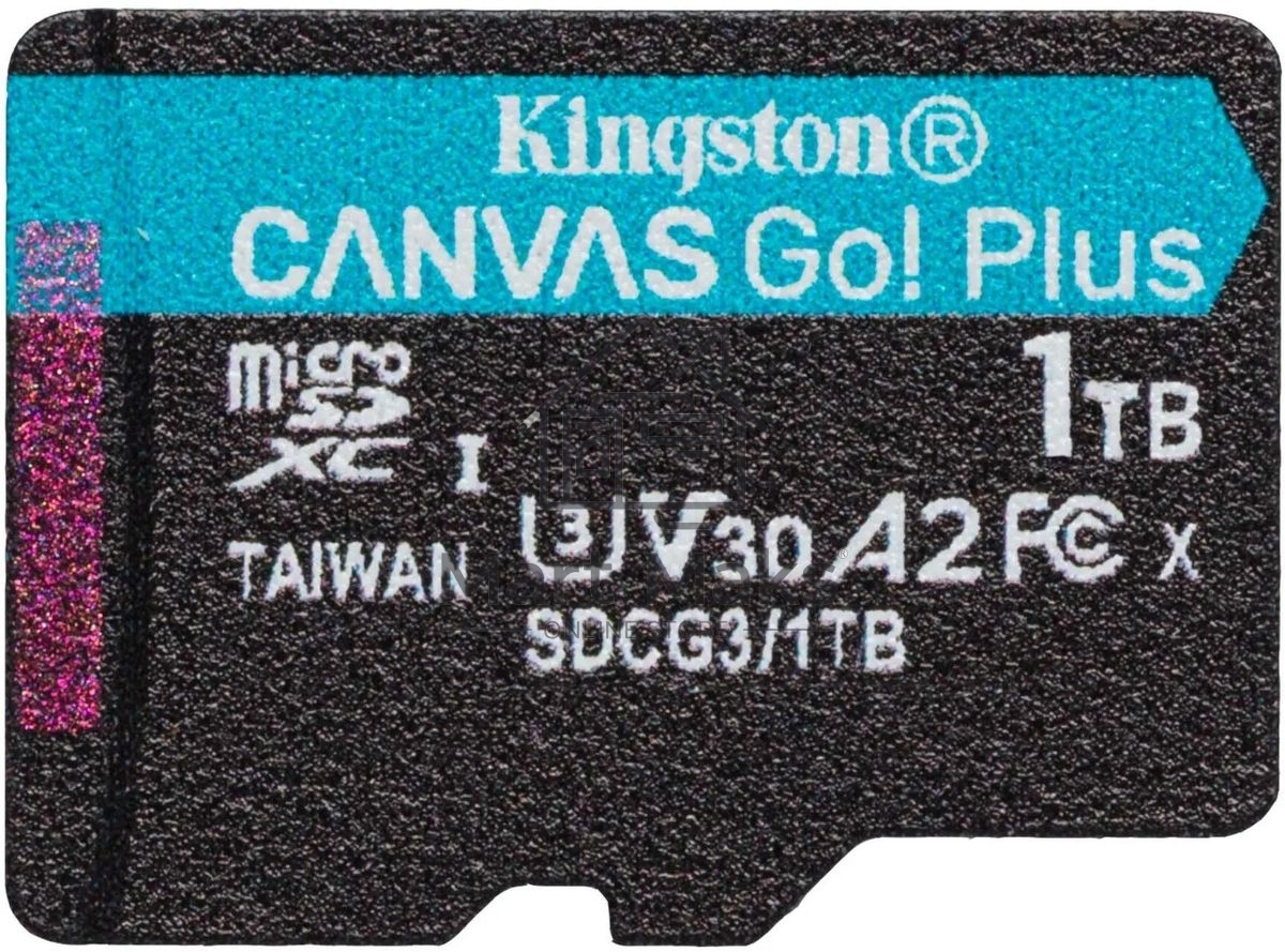 Карта памяти Kingston 1TB microSDXC Canvas Go Plus 170R A2 U3 V30 Card + ADP/ Kingston 1TB microSDXC Canvas Go Plus 170R A2 U3 V30 Card + ADP