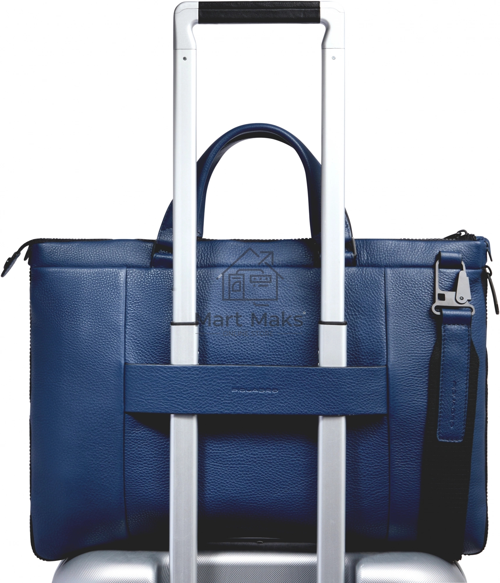 Деловая сумка Piquadro Than CA4021S135/BLU с отделением для ноутбука синий натур.кожа