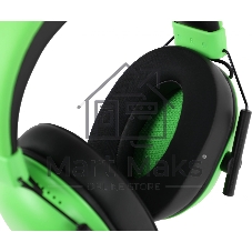 Гарнитура Razer Blackshark V2 X зеленый, проводная, 3.5 мм