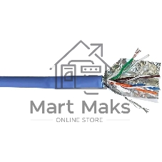 Кабель информационный Lanmaster TWT-5EUTP2PT-BL cat.5e UTP 2 пары 24AWG PVC внутренний 305м синий