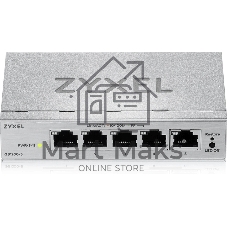 Коммутатор ZYXEL GS1200-5V3-EU0101F, 5×1 Гбит/с, управляемый