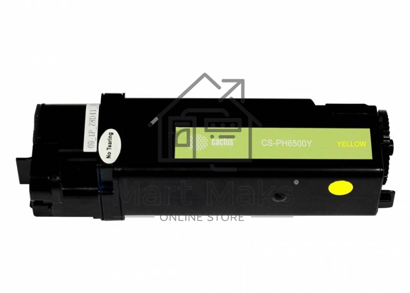 Картридж лазерный Cactus CS-PH6500Y (106R01603) желтый (2500 стр.) для Xerox 6500/6505