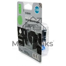 Картридж струйный Cactus CS-CB335 №140 черный (17 мл.) для HP DeskJet D4263/D4363; OfficeJet J5783/J6413