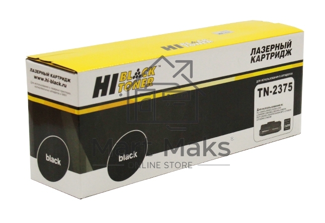 Картридж Brother HL-L2300/2305/2320/2340/2360 (Hi-Black) TN-2375, 2,6K    