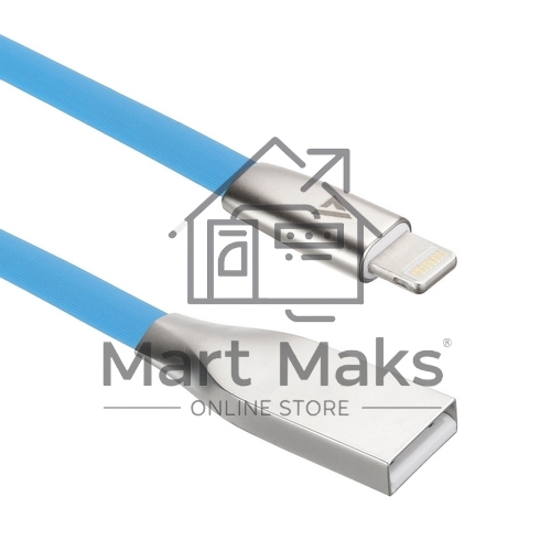Кабель USB ACD-Infinity Lightning ~ USB-A TPE, 1.2м, синий (ACD-U922-P5L)