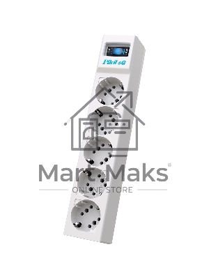 Сетевой фильтр Pilot SG 1.8 м (5 розеток) белый (коробка)