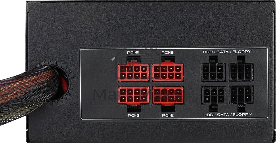 Блок питания Aerocool / Formula KCAS PLUS 1000GM V2 RTL (ACPG-KPK0FEC.12), 1000Вт, 80 PLUS Gold, 140мм, модульный, черный