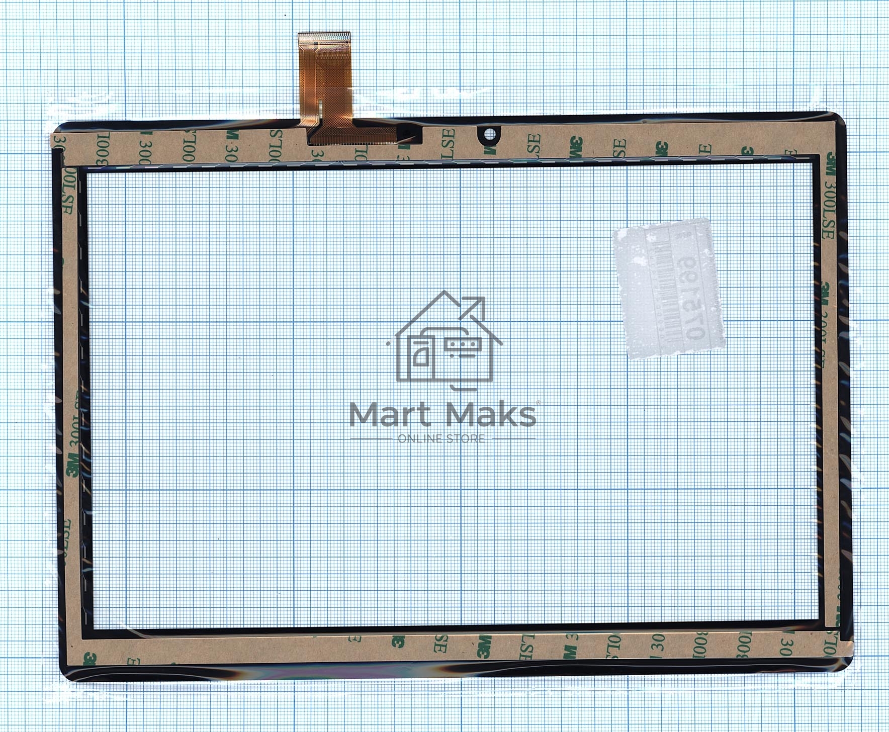 Сенсорное стекло (тачскрин) для Digma CITI 1578 4G (CS1196ML), черное