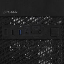 Компьютерный корпус Digma DCC-MN303 черный без БП mATX 1x80мм 2x120мм 1xUSB 2.0 1xUSB 3.0 audio