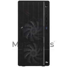Компьютер IRU Tactio 310H6SEA MT i5 12400F (2.5) 16Gb SSD512Gb RTX5060 8Gb без ОС GbitEth 500W черный (RUS) (2165188)