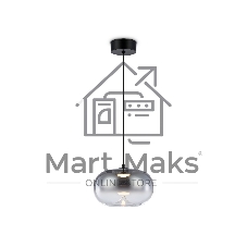 Подвесной светодиодный светильник Ambrella light LH11082 BK/SM черный/дымчатый 4W 3000K D180*130