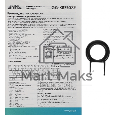 Клавиатура проводная GMNG GG-KB765XP (1901096), USB, черный