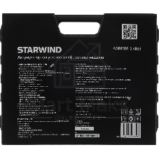 Углошлифовальная машина Starwind AGB125E-2.4BS1 80Вт 9000об/мин рез.шпин.:M14 d=125мм жестк.кейс