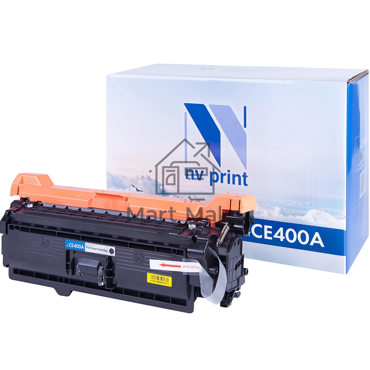 Картридж лазерный NVPrint совместимый HP CE400A черный для CLJ Color M551 (5000k)