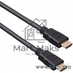 Кабель Exegate EX194337RUS HDMI (19M -19M) 10м Exegate, v1.4b, позолоченные контакты
