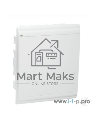 Бокс IEK MKP82-V-24-WD-41-10 ЩРВ-П-24 модуля встраив.пластик IP41 PRIME белая дверь