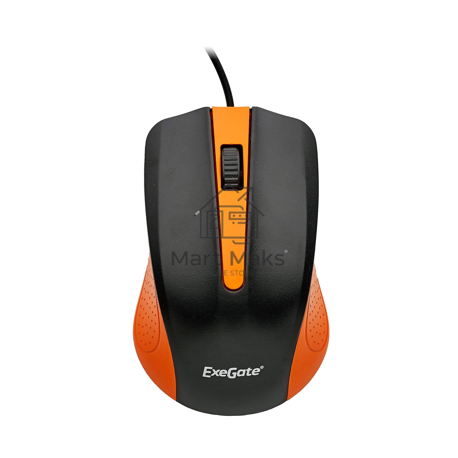 Мышь проводная ExeGate Professional Standard SH-9030BO черный/оранжевый, 1200 dpi, USB, кнопки - 3