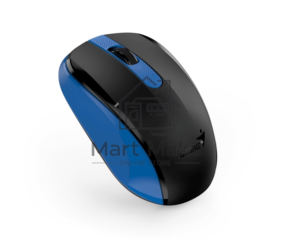 Мышь беспроводная Genius NX-8008S синий, 1200 dpi, радиоканал, USB, кнопки - 3