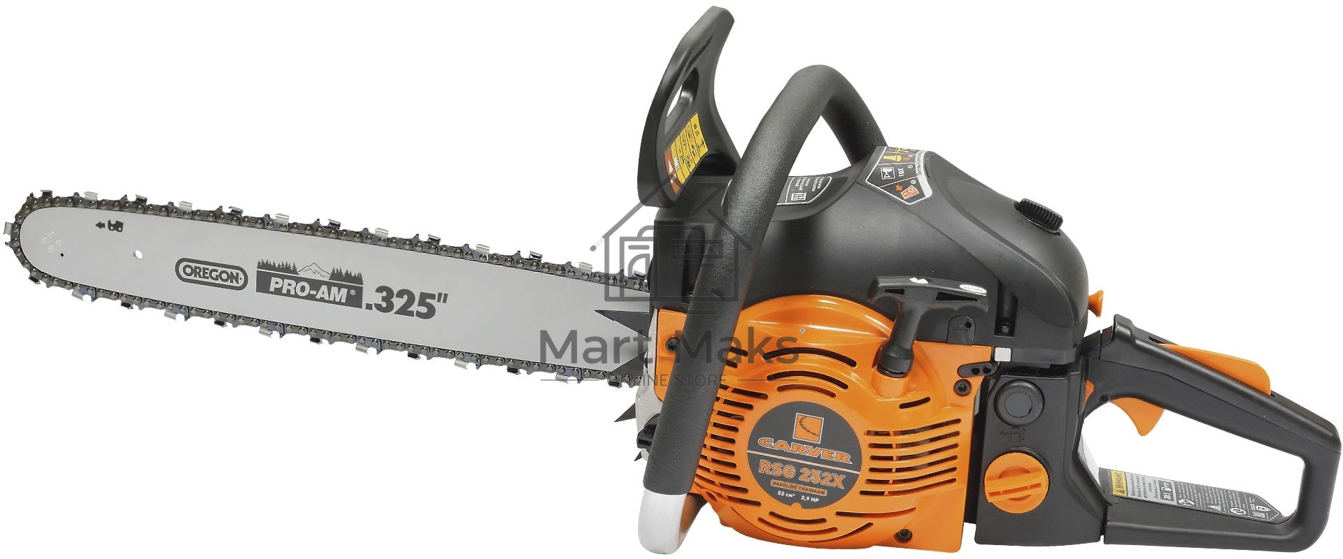 Бензопила Carver RSG 252Х 2200Вт 2.9л.с. дл.шины:18