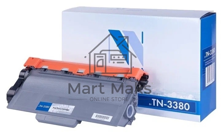 Картридж лазерный Brother TN-3380 черный (8000 стр.) для HL54xx/6180DW/DCP8110DN/8250DN/MFC8520DN/8950DW