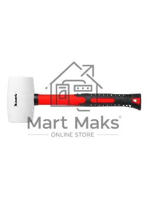 Киянка Matrix резиновая 680г белая резина фибергласовая рукоятка