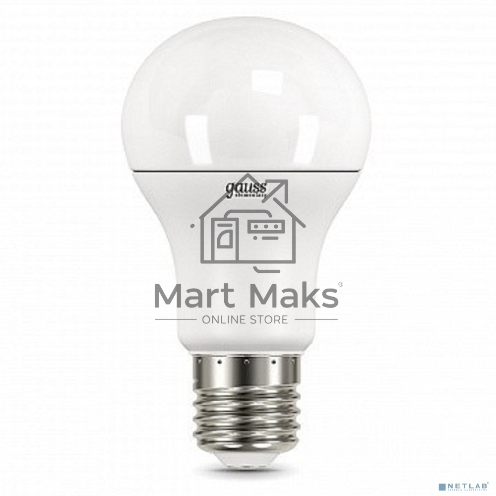 Светодиодная лампа Gauss LED Elementary 23225A60 15W E27 4100K 1/10/40 груша