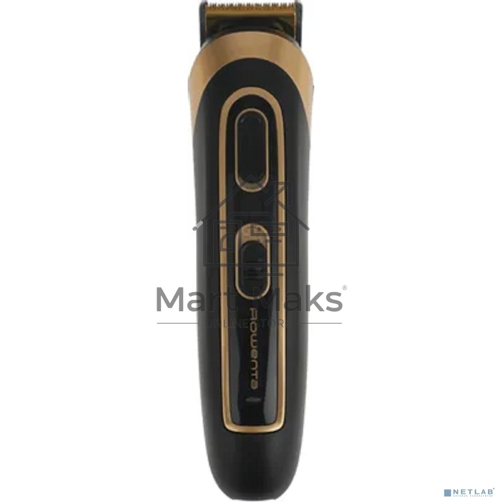 Триммер Rowenta TN9118F0 черный/золотистый (насадок в компл:9шт)