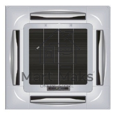 Кондиционер кассетный Neoclima NS/NU-60BT3 60000 BTU, 160 м², 43 дБ, охлаждение, обогрев, осушение, белый