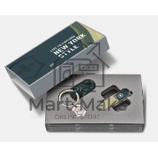 Нож перочинный Victorinox Classic SD New York Style (0.6223.E223) 58мм 7 функций зеленый подар.коробка