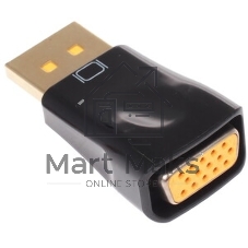 Переходник DisplayPort - VGA Cablexpert A-DPM-VGAF-01, 20M/15F, пакет