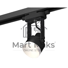 Светильник Ambrella light XT6602040 PBK/SWH черный полированный/белый песок MR16 GU10 (C6602, N6130)