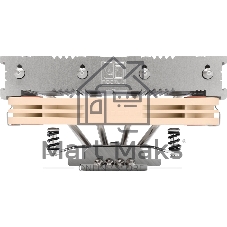Кулер для процессора/ CPU Cooler Noctua NH-L12S (88W, 4-pin PWM, 70mm, Al/Cu, 4x6mm, 1x120x120x15mm, 55.44CFM, 23.9dBA, 1850RPM, S: 1851/1700/1200/115X, AM5/AM4, Beige/Brown)
