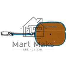 Чехол для наушников Piquadro Blue Square AC5308B2/G шафрановый натур.кожа