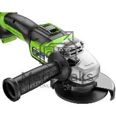 Углошлифовальная машина Greenworks GD24AG 758Вт 10500об/мин рез.шпин.:M14 d=125мм (3200207CUH)